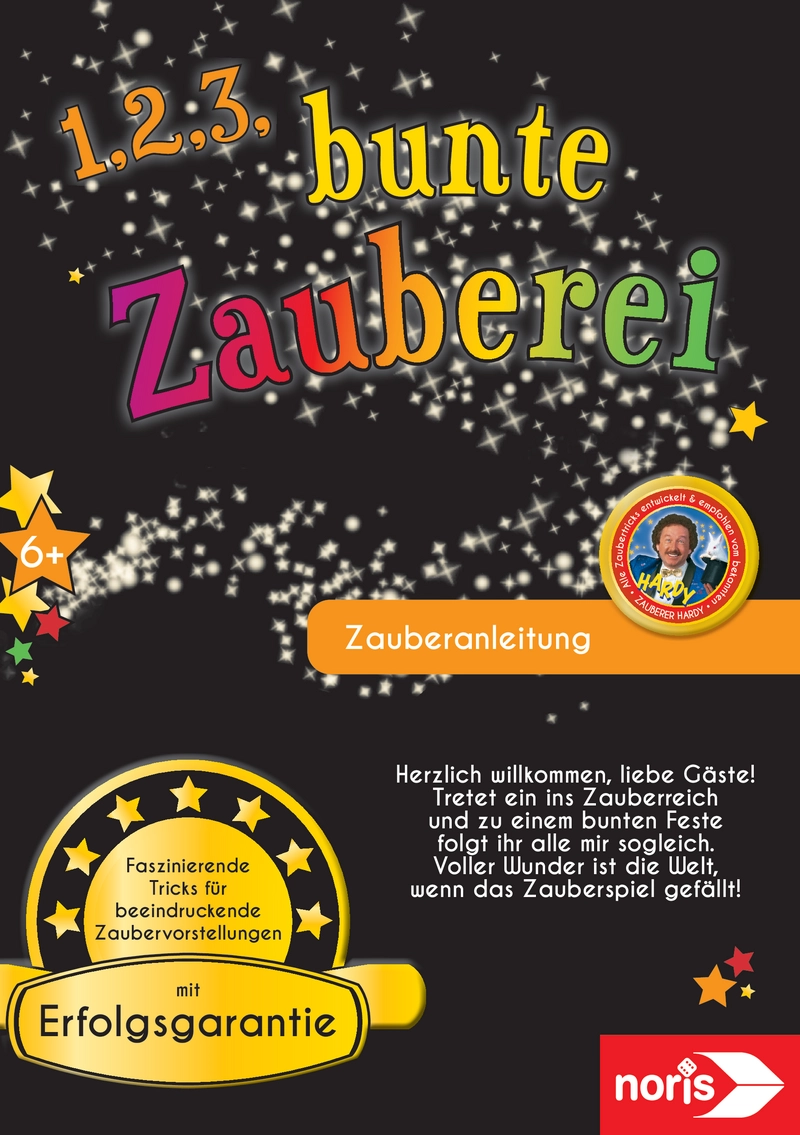 1,2,3 bunte Zauberei - Zauberanleitung für Kinder