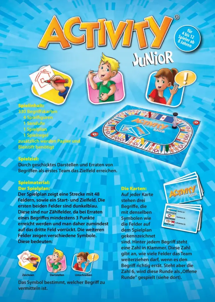 Activity Junior - Das kreative Ratespiel für Kinder