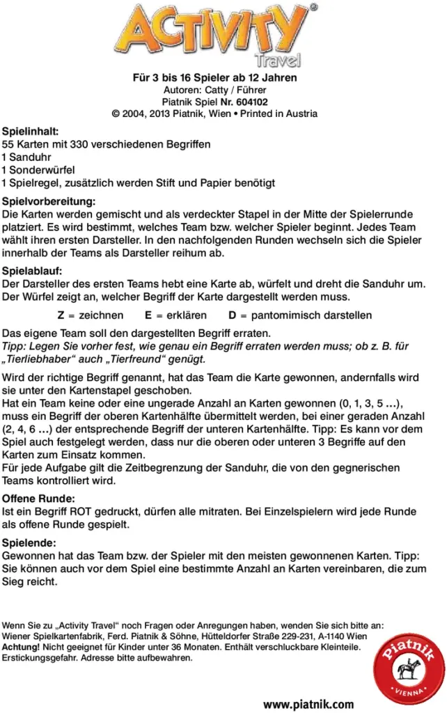 Activity - Kreatives Ratespiel für Gruppen