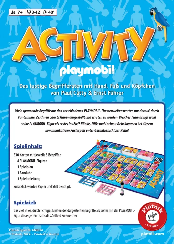 Activity Playmobil - Das lustige Ratespiel für die ganze Familie