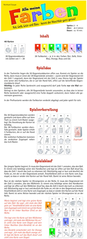 Alle meine Farben - Ein spannendes Farbenspiel für Kinder