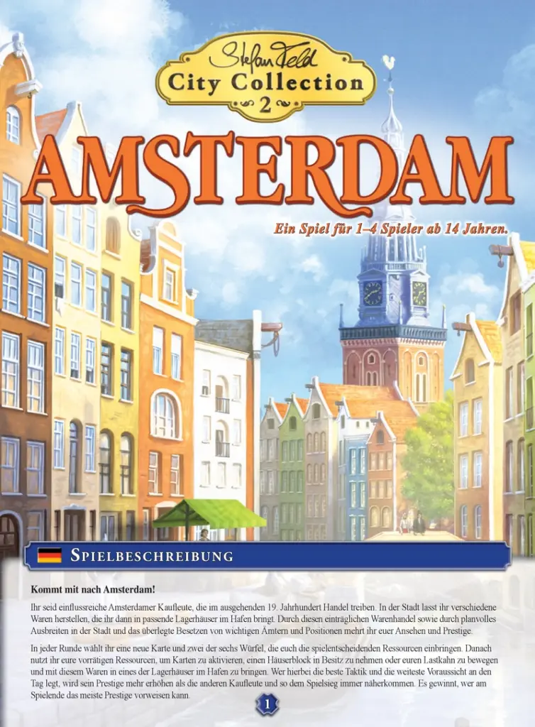 Amsterdam - Ein spannendes Brettspiel über Handel und Prestige