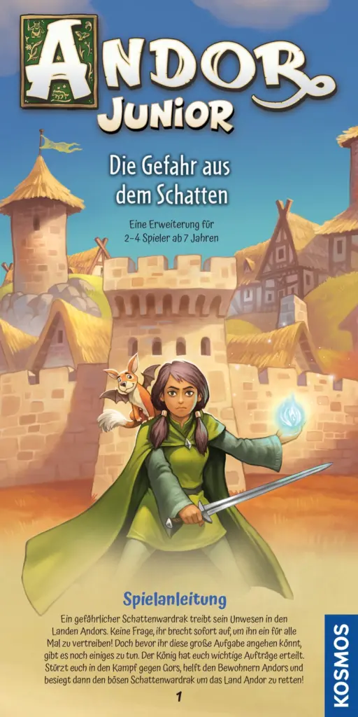 Andor Junior: Die Gefahr aus dem Schatten - Spielanleitung und Tipps
