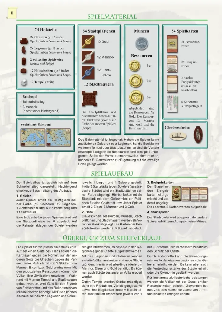 Antike Duellum - Strategisches Brettspiel über antike Reiche
