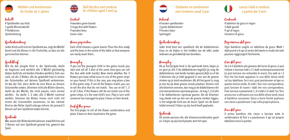 Bee Yatzy - Das spannende Würfelspiel für Kinder ab 3 Jahren