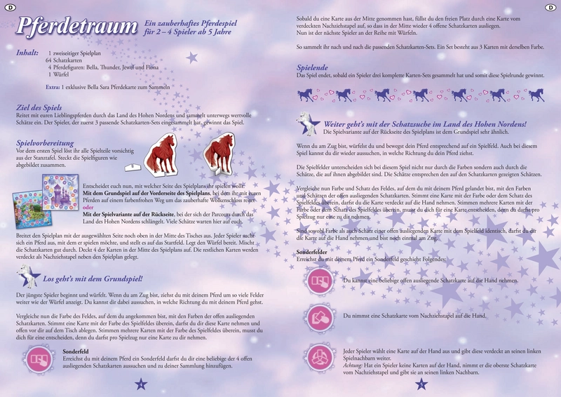Bella Sara: Pferdetraum - Ein magisches Brettspiel für Kinder