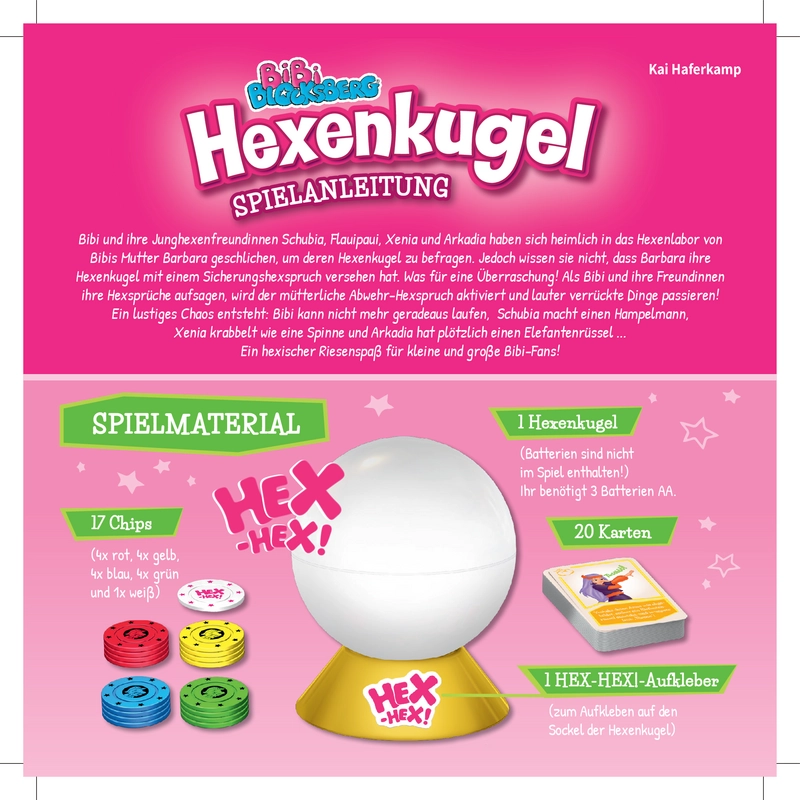 Bibi Blocksberg Hexenkugel Spielanleitung und Regeln