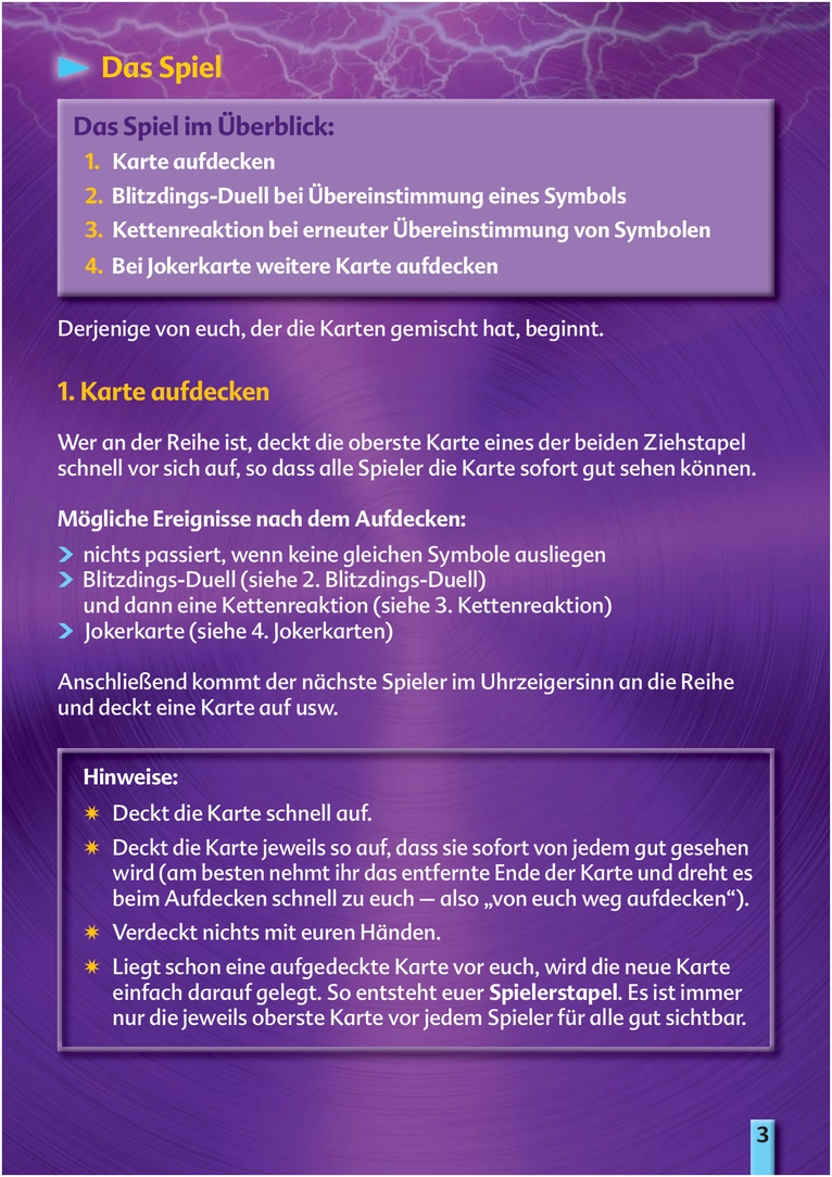 Blitz-Dings - Ein schnelles Partyspiel für gesellige Runden