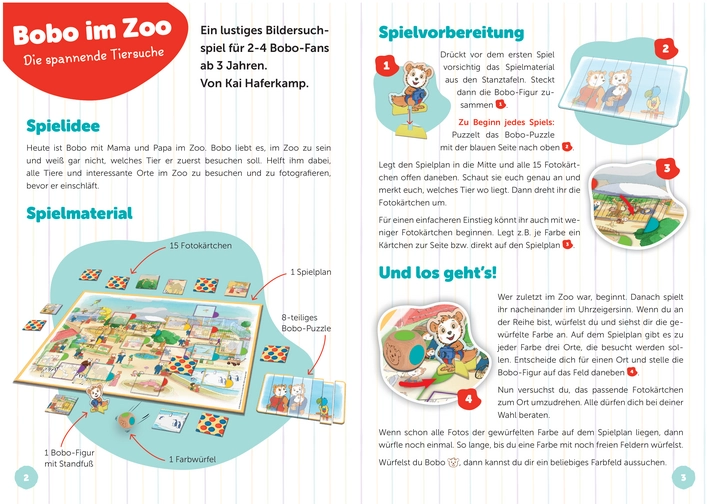 Bobo im Zoo - Die spannende Tiersuche für Kinder
