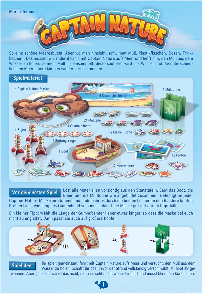 Captain Nature - Müll sammeln und Meereslebewesen retten