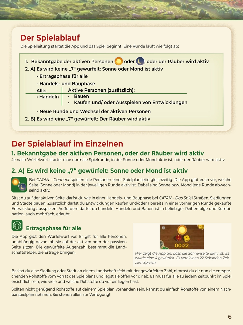 CATAN Connect Event-Spielanleitung für das große Spielvergnügen