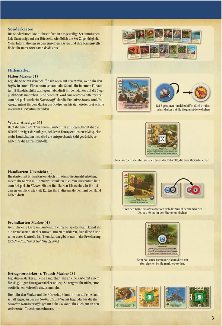 Catan - Das Duell Bonus Box Anleitung und Regeln