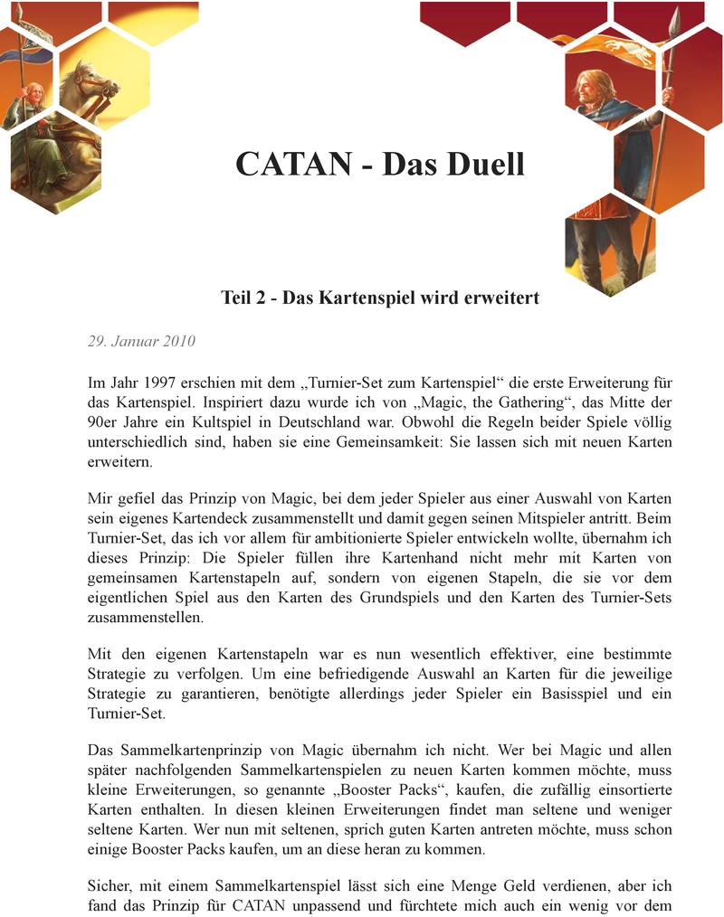 CATAN - Das Duell: Das Kartenspiel für Strategen