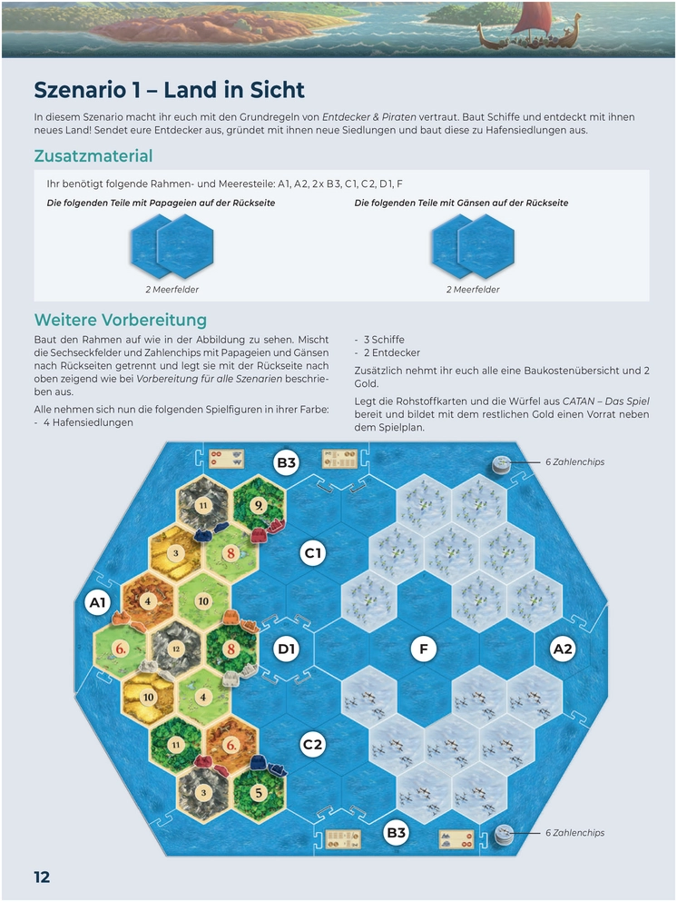 Catan: Entdecker & Piraten - Erweiterung Spielanleitung