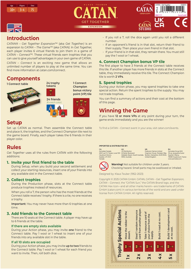 CATAN - Get Together: Erweiterung für ein geselliges Spielerlebnis