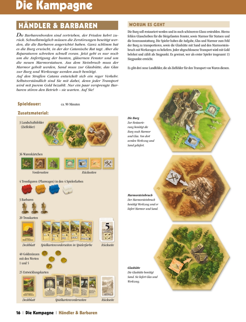 Catan: Händler & Barbaren - Erweiterung für das Brettspiel