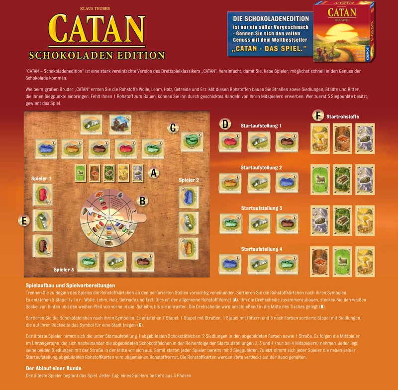 Catan - Schokoladen Edition: Spielanleitung und Tipps für den perfekten Spielspaß