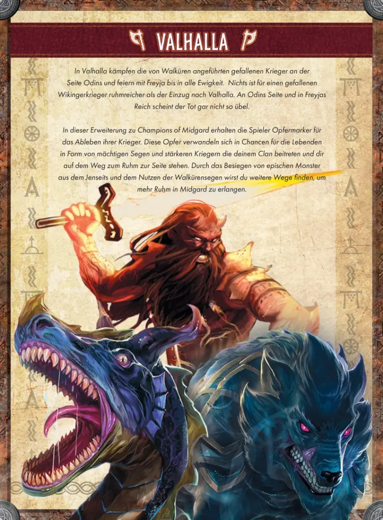 Champions of Midgard: Valhalla - Erweiterung zu Champions of Midgard