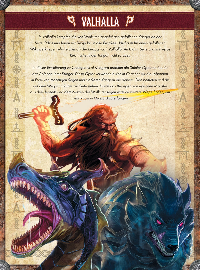 Champions of Midgard: Valhalla - Erweiterung zu Champions of Midgard