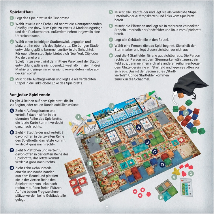 Cities - Planung und Gestaltung eines Stadtviertels