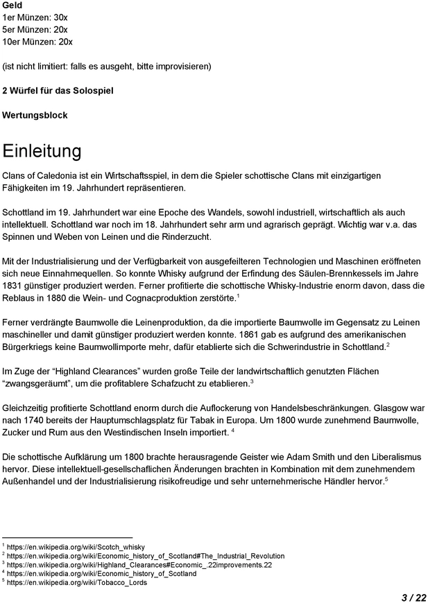 Clans of Caledonia - Strategie- und Wirtschaftsspiel im 19. Jahrhundert