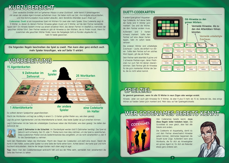 Codenames: Duett - Das kooperative Agentenspiel