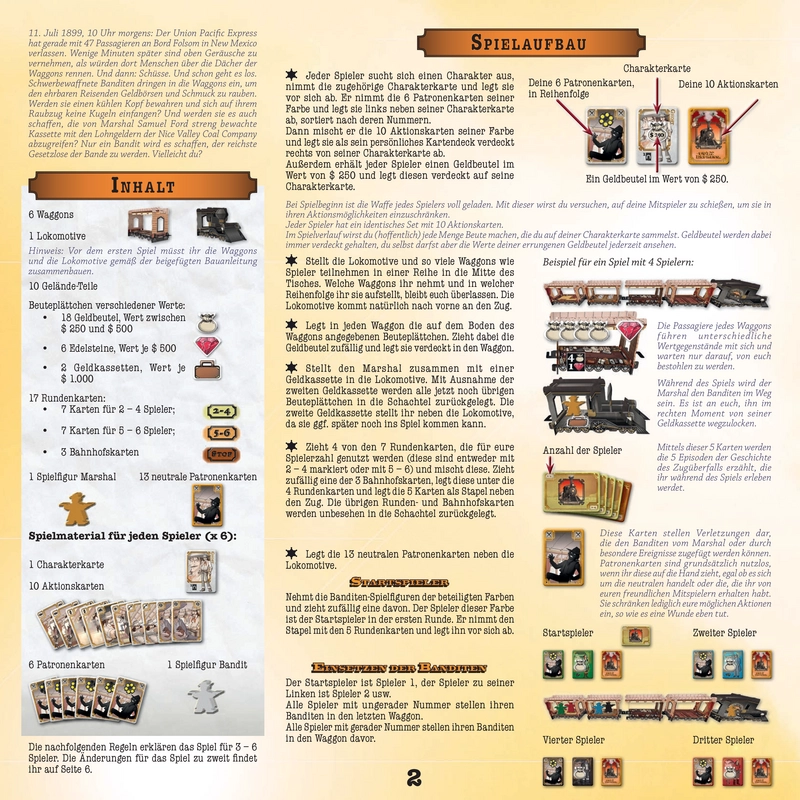 Colt Express - Das spannende Wild-West Spiel