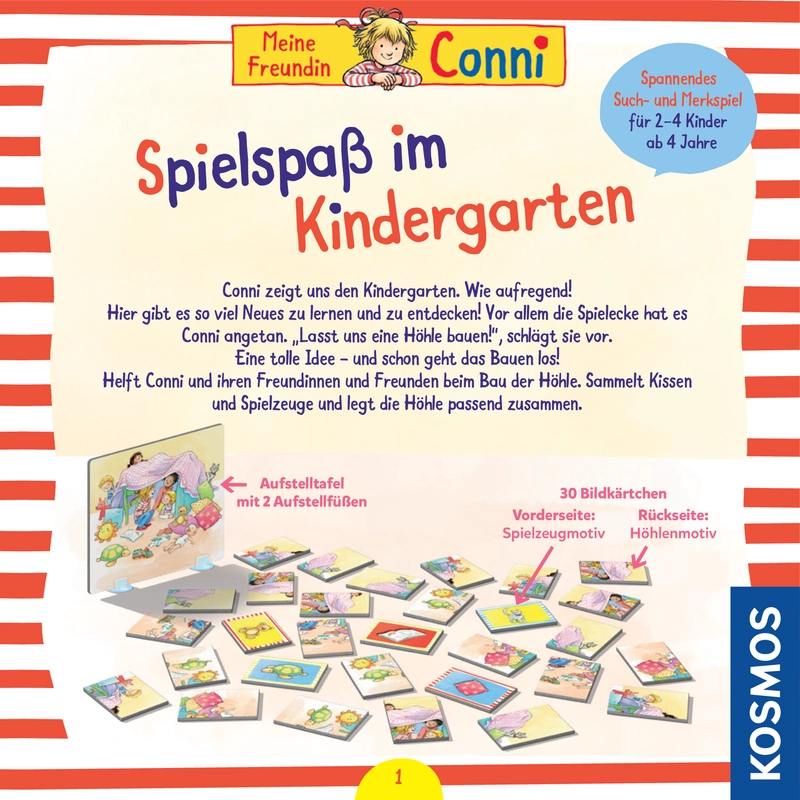 Conni - Spielspaß im Kindergarten - Merkspiel für Kinder