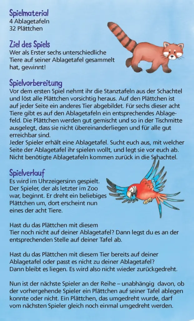 Conni und die Tiere - Lustiges Merkspiel für Kinder