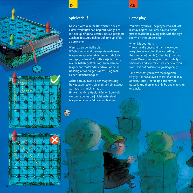 Das magische Labyrinth - Brettspiel für Kinder