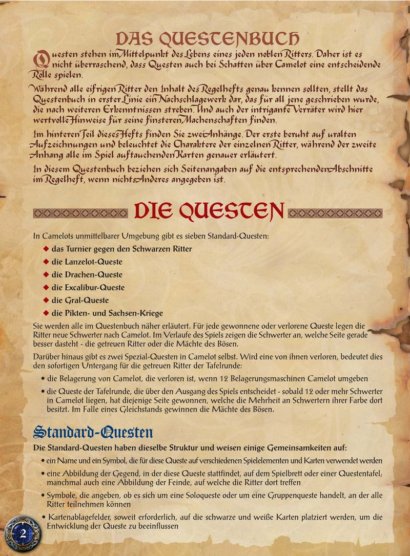 Das Questbuch - Ein Abenteuer in Camelot