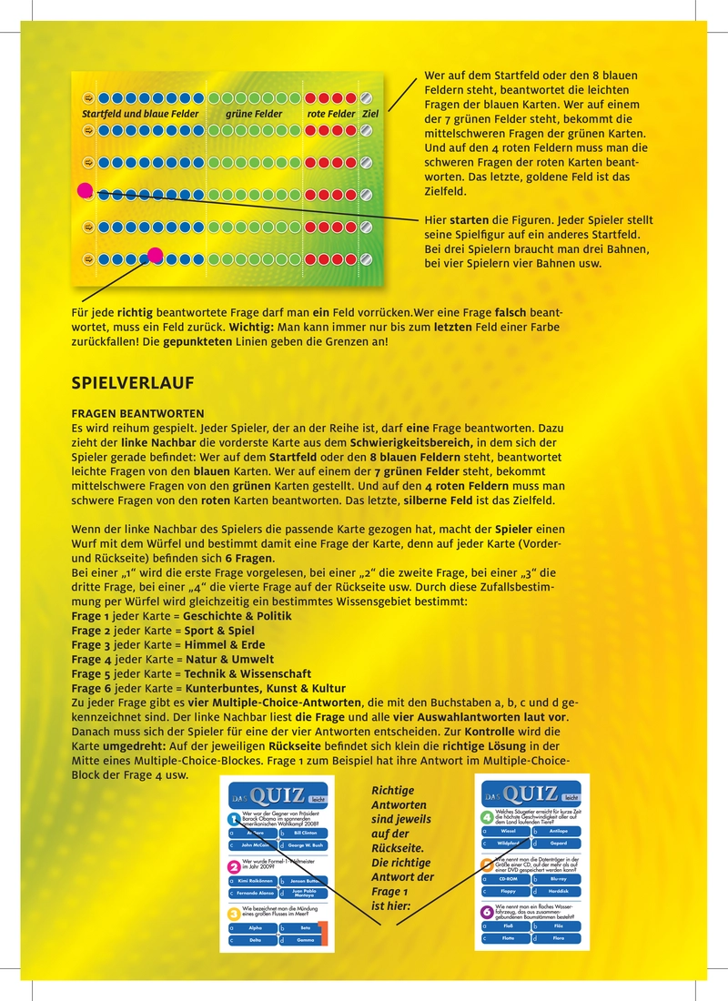 Das Quiz - Würfelspiel für die ganze Familie