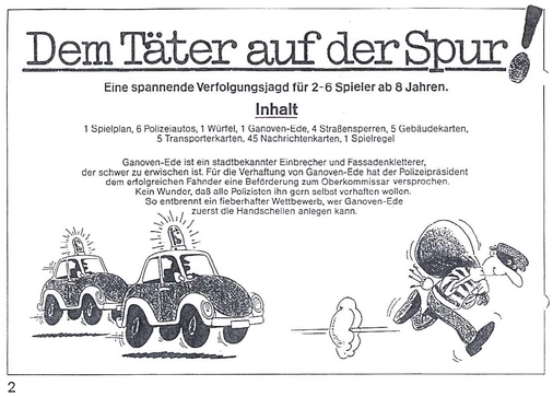 Dem Täter auf der Spur - Spannendes Ratespiel für Kinder