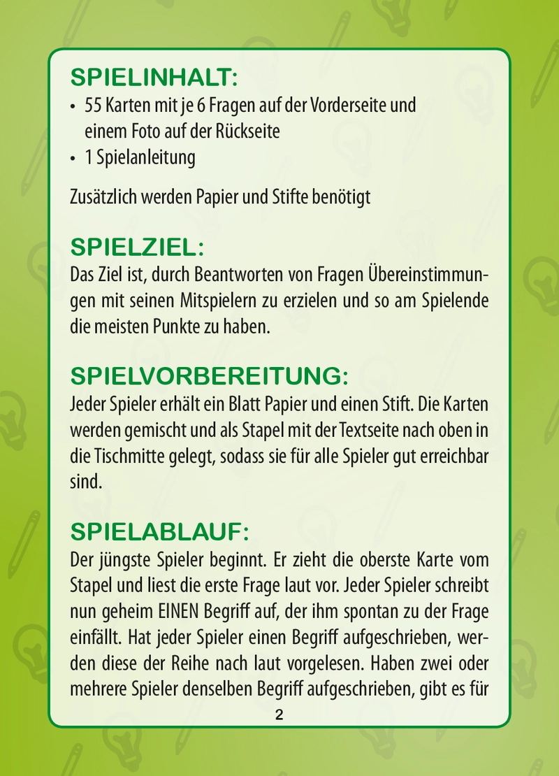 Denk mich - Das kreative Assoziationsspiel für gesellige Runden