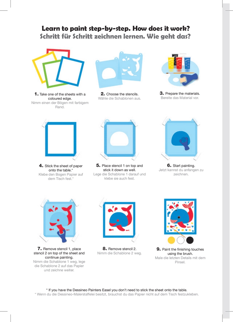 Dessineo - Malen Lernen in 3 Schritten