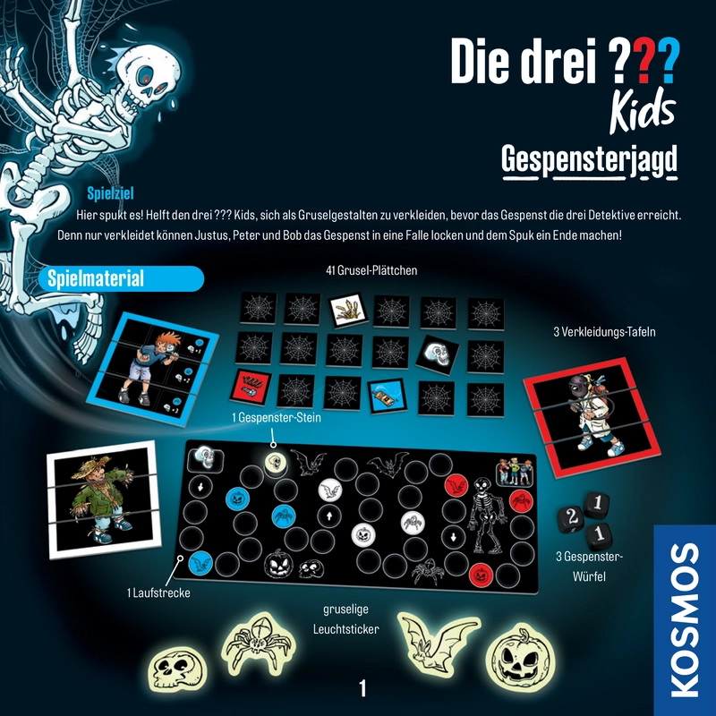 Die drei ??? Kids Gespensterjagd Spielanleitung
