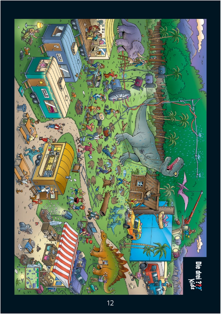 Die drei ??? Kids: T-Rex in Action - Spielanleitung