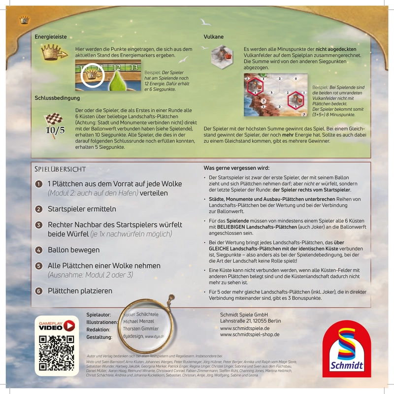 Die Inseln im Nebel - Entdeckungsspiel für 2-4 Spieler ab 10 Jahren