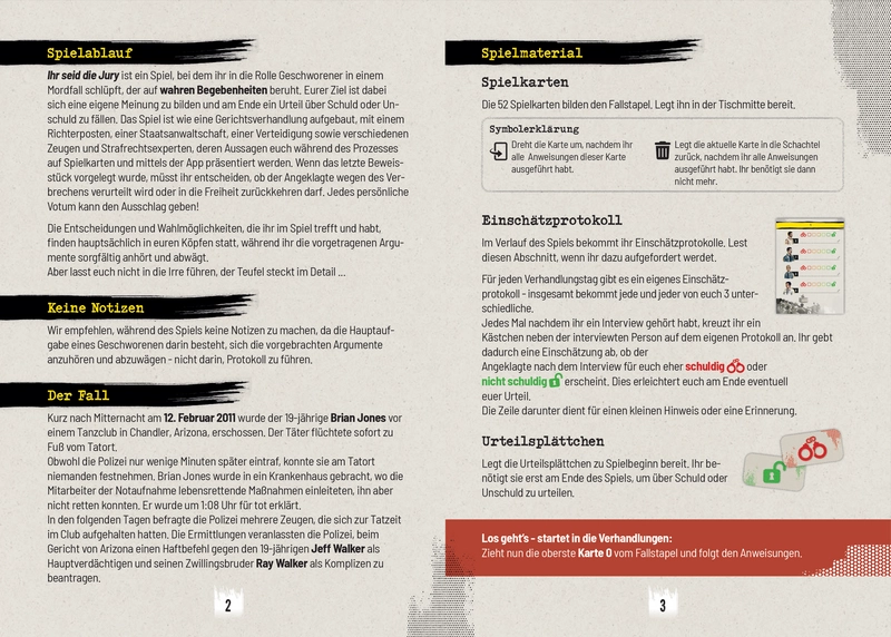 Die Jury - Euer Urteil über wahre Begebenheiten fällen