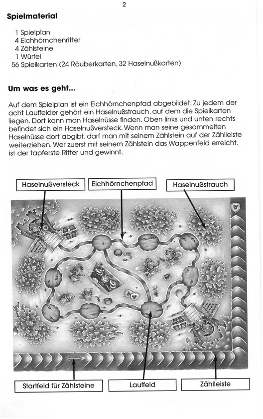 Die Ritter von der Haselnuss - Kinderspiel mit Taktik und Spaß