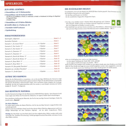 Die Seefahrer von Catan - Spielanleitung und Regeln
