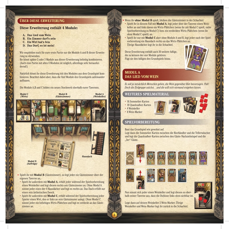 Die Tavernen im tiefen Thal - Ein Brettspiel über Wirtshäuser