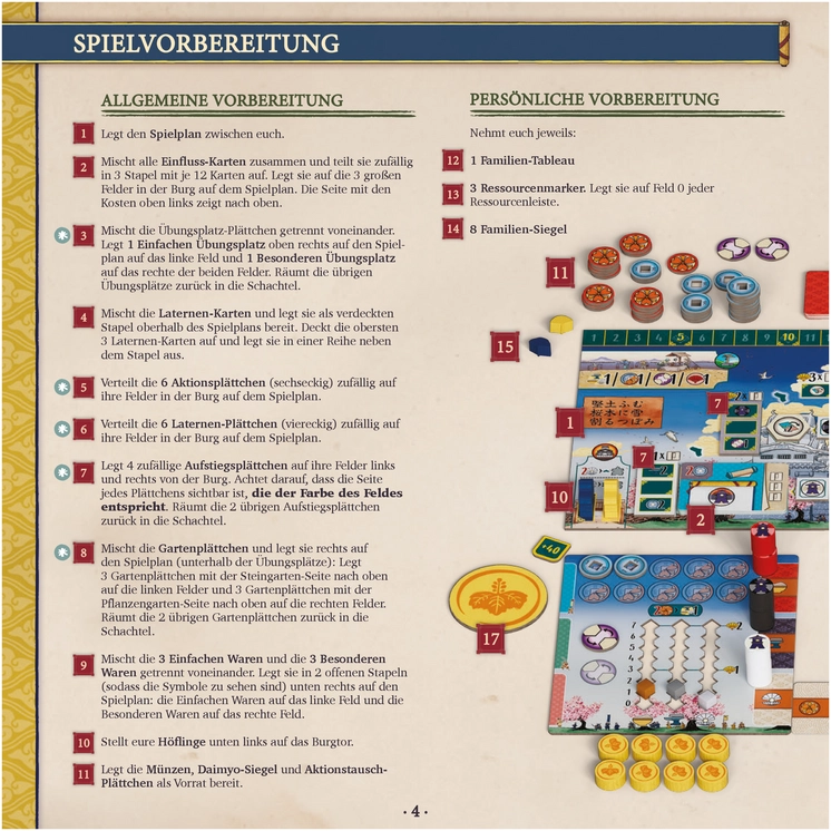 Die Weiße Burg: Das Duell - Spielanleitung und Regeln