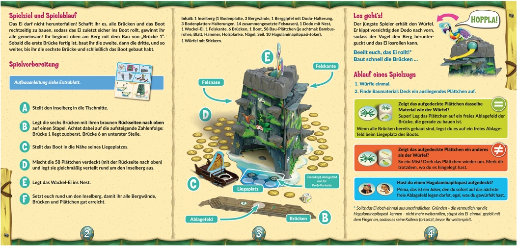 Dodo - Spannendes Brettspiel für die ganze Familie