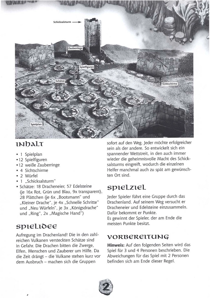 Drachenland - Spannendes Brettspiel für die ganze Familie