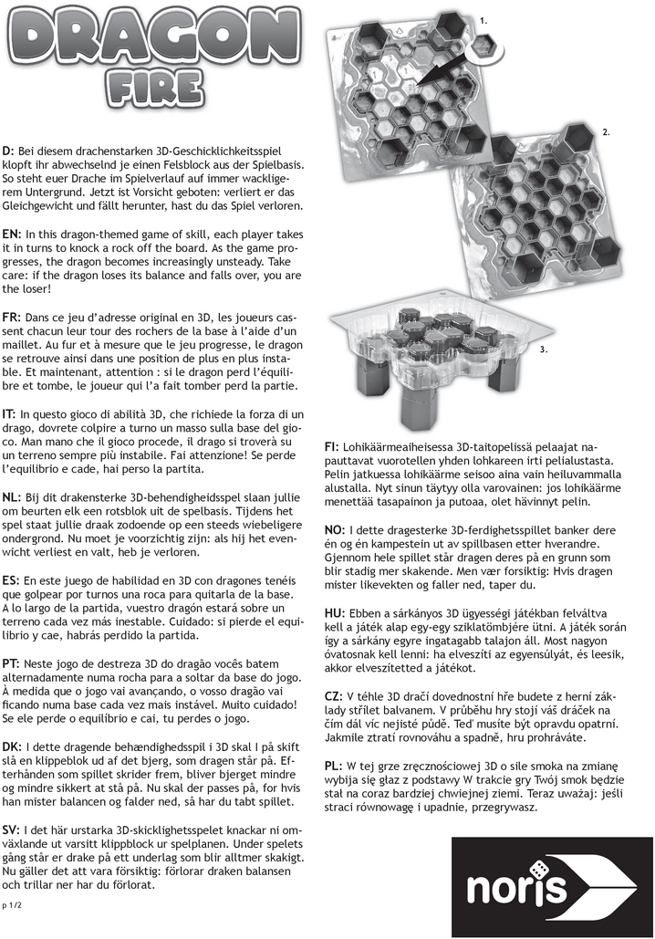 Dragon Fire - 3D Geschicklichkeitsspiel mit Drachen