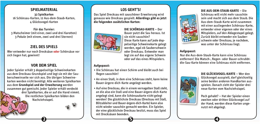 Drecksau Sauschön - Ein Aktionsspiel für die ganze Familie