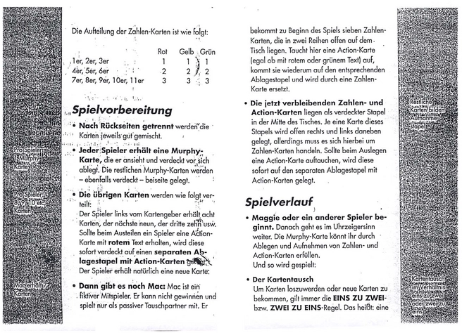 Dumm Gelaufen! - Gesellschafts- und Kartenspiel mit Murphy-Effekten