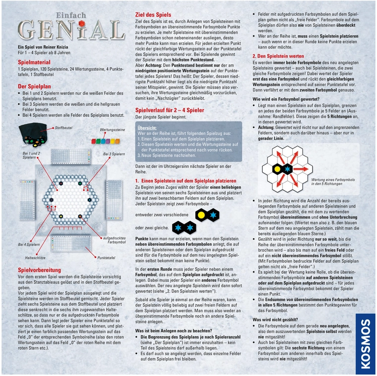 Einfach Genial - Das strategische Spiel für die ganze Familie
