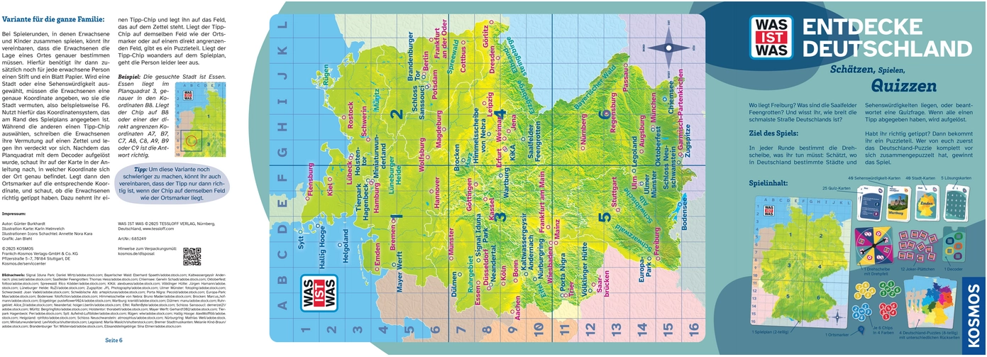 Entdecke Deutschland - Ratespiel für die ganze Familie